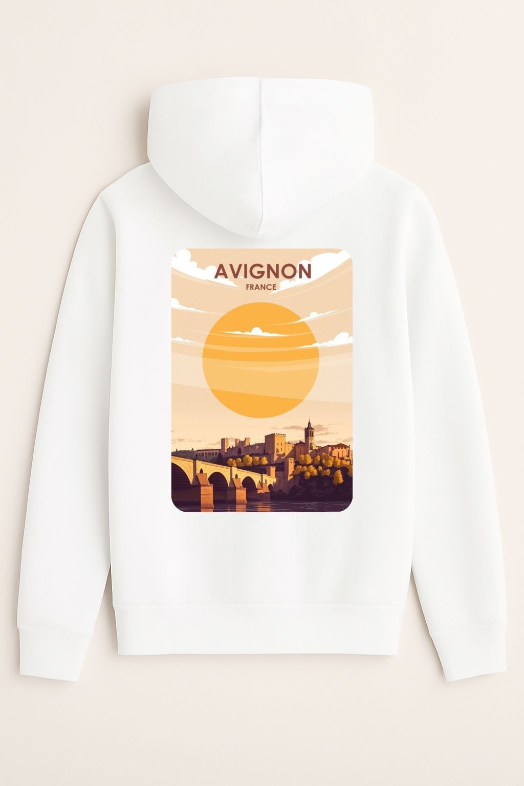 Sweat à capuche Avignon 100% coton doux – Image 5