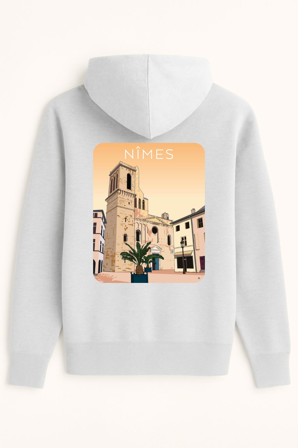 Sweat à capuche Nimes 100% coton doux - Image 5