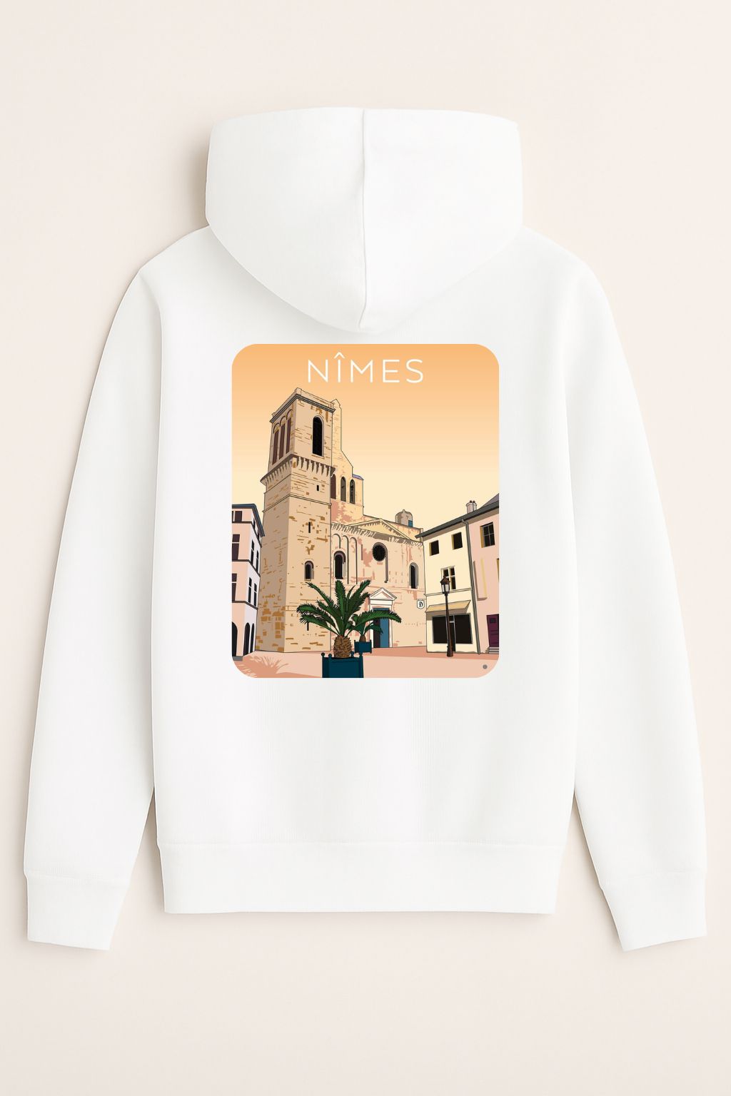 Sweat à capuche Nimes 100% coton doux - Image 3