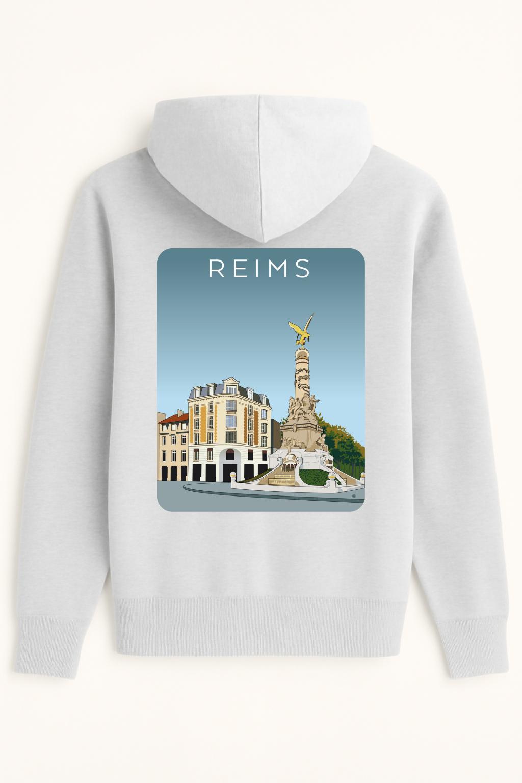 Sweat à capuche Reims 100% coton doux – Image 3