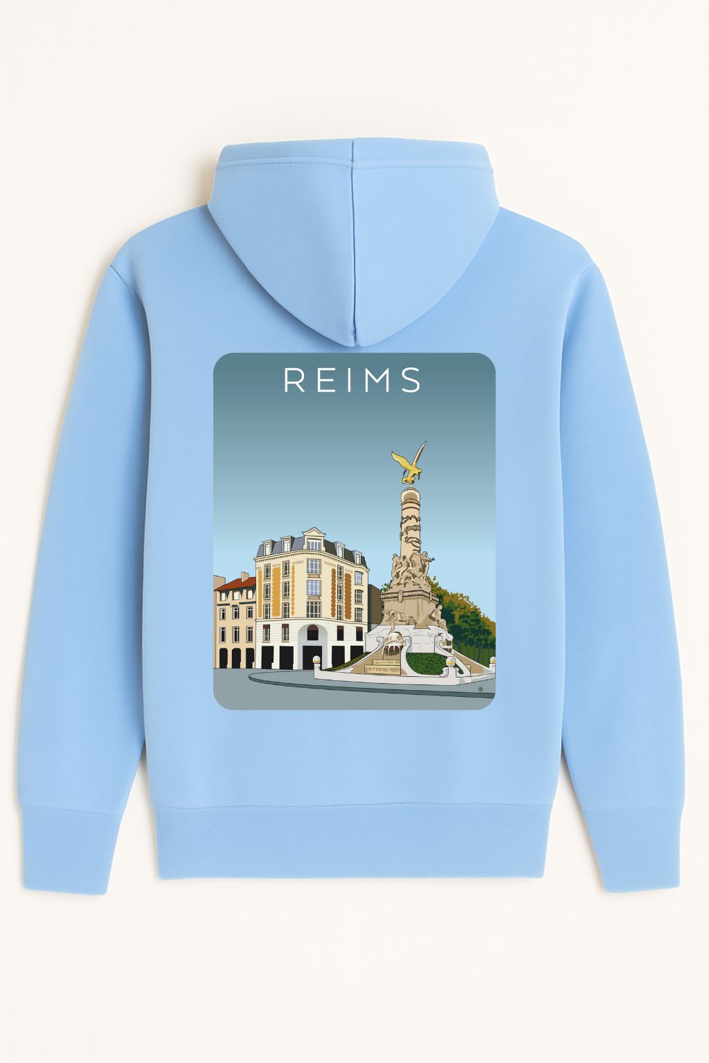 Sweat à capuche Reims 100% coton doux – Image 4