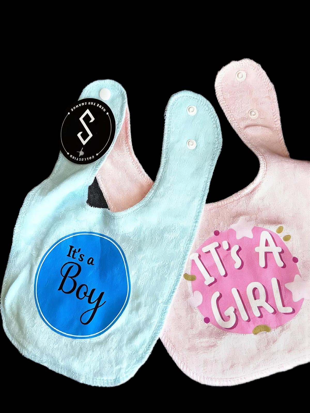 Bibs gender reveal boy - Image 4