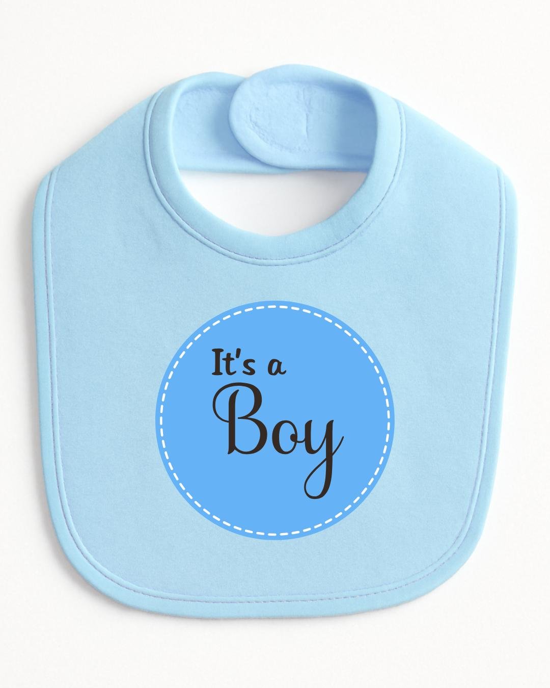 Bibs gender reveal boy